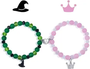 Matchingbracelets Friendship Bracelets Matching Bracelets for Couples Best Friends Bff, Matching Bracelet Halloween Christmas Birthday Jewelry love Gifts for Women Teen Girls Bestie Gf Bf