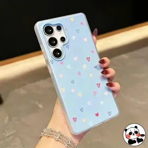 Dopamine Love Heart Candy Color Phone Case For Poco X8 Pro Max X7 X6 X5 X4 X3 Pro NFC F8 F7 Pro Ultra 4G 5G Matte Cover martina screen protector