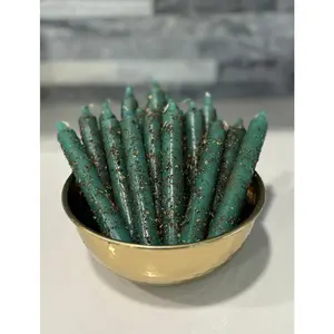 Green Fixed Candle 🕯️ For Prosperity