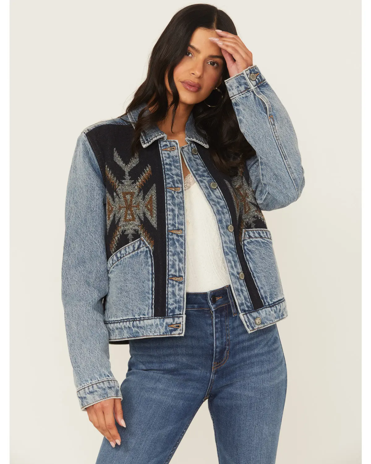 Mallard Denim and Blanket Mix Jacket