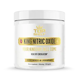 King NO - Nitric Oxide Supplement for Men | 120 Capsules