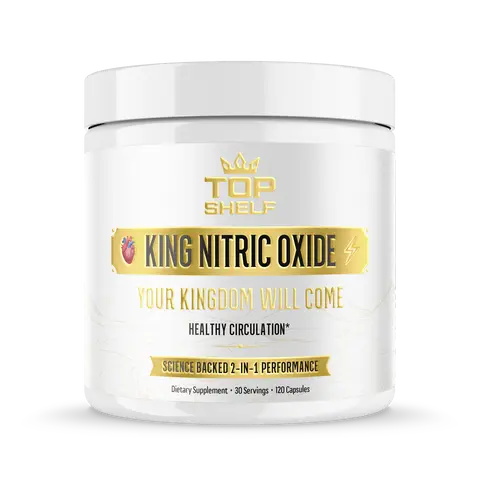 King NO - Nitric Oxide Supplement for Men | 120 Capsules