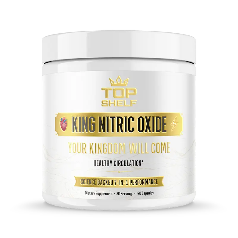 King NO - Nitric Oxide Supplement for Men | 120 Capsules
