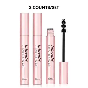 Clear Brow Gel, 3 Counts/set Long Lasting Eyebrow Gel, Brow Styling Gel, Waterproof & Trans-proof, Flexible Hold, Non-sticky, Eyebrow Makeup Tool for Women, Cosmetic, Eyebrow Shaper Set
