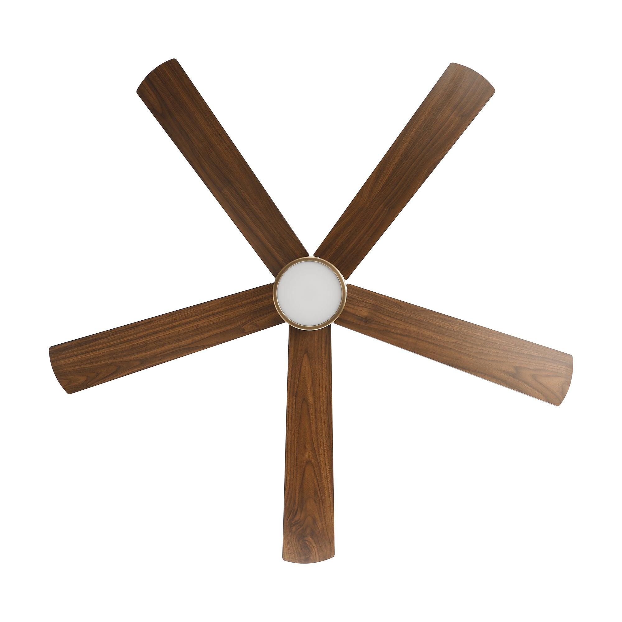 60" Adair LED Ceiling Fan | Double-sided Blades, 3CCT+RGB Lights with Dynamic Rhythm Modes | Downrod Mount