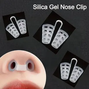 Anti-Snoring Nose Clip & Nostril Dilator - Reusable Snoring Solution, Portable Sleep Aid for Travel, Non-Prescription Snoring Device to Stop Snoring & Breathing for Peaceful Sleep