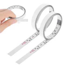 2 Packs Adhesive Tape Measure, 200cm/78 Inch Self Adhesive Measuring Tape, Imperial and Metric Scales Measure Tapes with Adhesive-Backing for Woodworking  Drafting Table