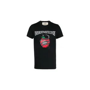 Undercover Apple T-Shirt "Black / Multicolor" OMAA027G19877012
