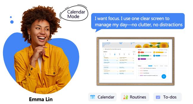 Product Introduction of 【Dual-Mode】ApoloSign Digital Calendar: 15.6" 21.5” Wall Planner Electronic Calendar for Chore Chart, Family Schedules, Smart Touchscreen Interactive Display, Supports All Apps via Google Play 3