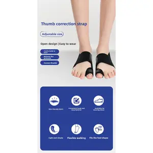 Thumb braces, hallux valgus correction with big foot braces, thumb splitter, separator.