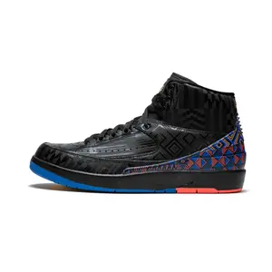 Air Jordan 2 Retro BHM "Black History Month" BQ7618 007