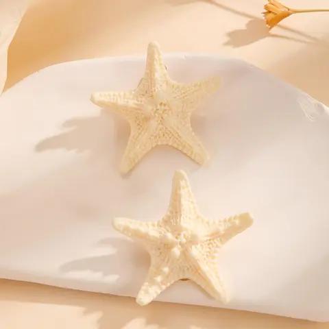 Starfish Shaped Hair Clips, Fun Hair Clips, Super Cute Clips, Hair Claw, Cute Lovely Hair Accessories for Women & Girls, Fashion Hair Accessories for Party, Daily Decor, Whimsical, Durable, Hairclips