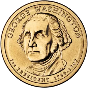US 250th Anniversary Coin, George Washington Collection, 4th of July Metal Coin, Vintage Style Souvenir Gift for History Lovers, Coin Collectors, American.