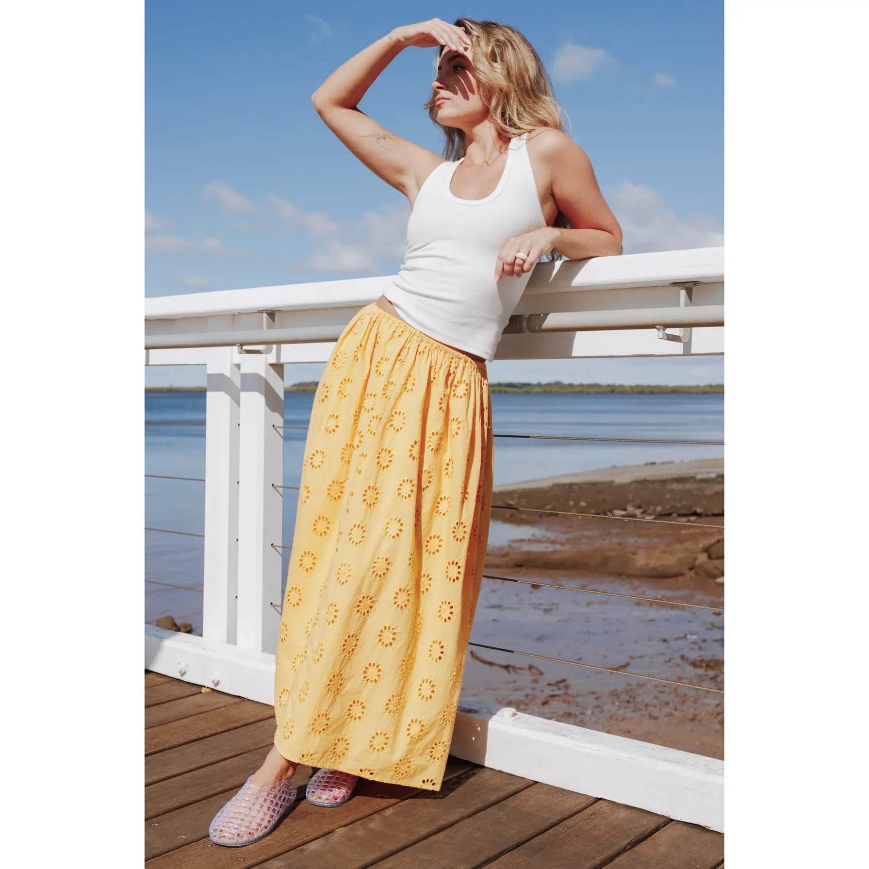 Dillon Midi Skirt - Mango