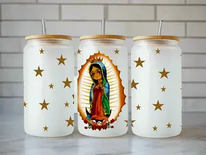 Virgencita - UVDTF Wrap for cups/hard surfaces sticker