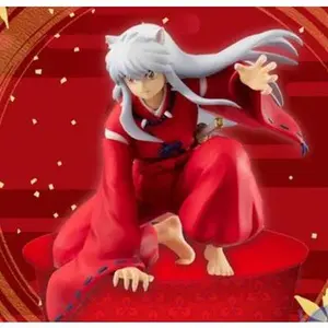 9cm Inuyasha action figure toys collection Christmas gift doll with box