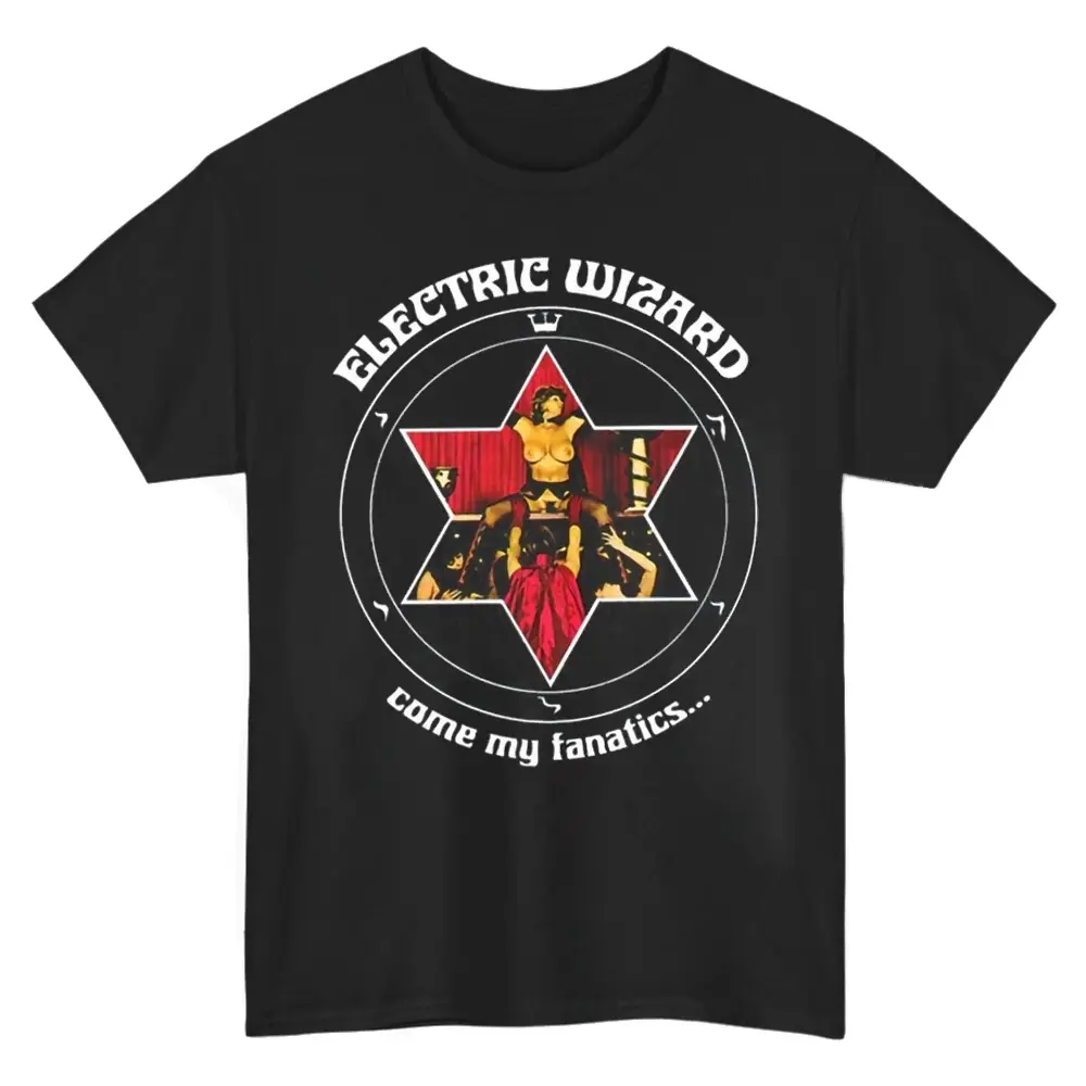 Electric Wizard Come My Fanatics... T-Shirt – Vintage Heavy Metal Fan Tee