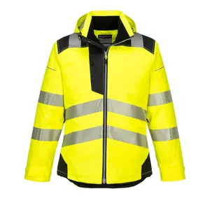 Portwest T400 Hi-Vis Winter Jacket Work Safety Protective Reflective Waterproof Coat