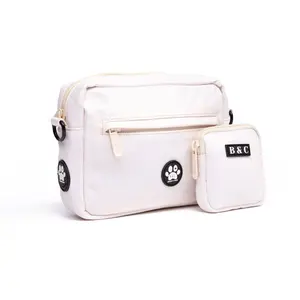 Dog Walking Bag - Bone