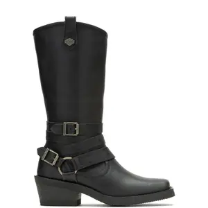 Harley-Davidson Dalis 11" D87264 Womens Gray Leather Casual Dress Boots