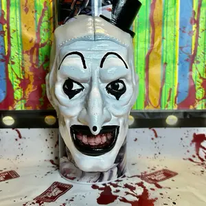 ART The Clown 3D Tumbler With REMOVABLE Head