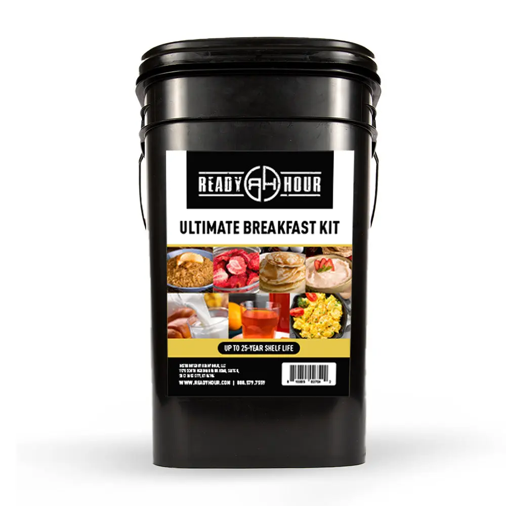 Ultimate Survival Breakfast Kit (13 pouches, 128 servings)