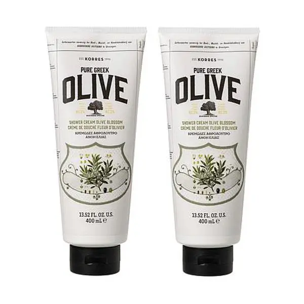 Korres Olive Blossom Nourishing Shower Cream 2-pack