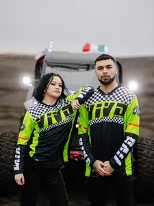 VIVO OFF-ROAD Unisex Jersey Classic Dry-Fit Long Sleeve UV Protection Quick Dry Breathable Comfortable Off-Road Adventure Companion for Men & Women