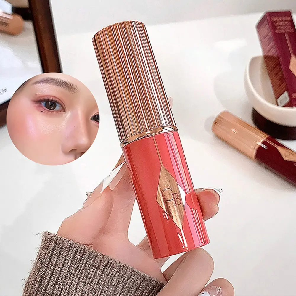 Vibrant Energy Blush Stick High Saturation Smooth Blush Cream Long-Lasting Flawless Makeup Perfect for Natural Glow Ideal for Daily Use