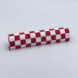 Red and White checker bar pad