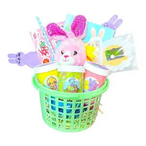 Easter Slime Basket Gift Set 3 Handmade Scented Slimes Plush Crafts Sensory Kit Ages 8+ Hoshimi Slimes LIMITIED QUANITIES
