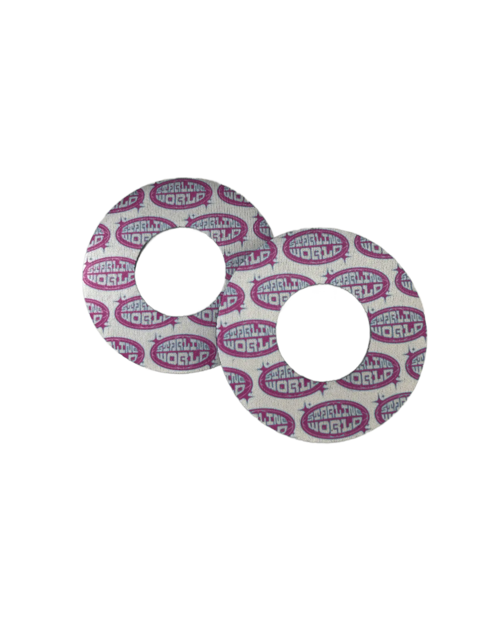 StarlineWorld (White-Pink) Grip Donuts