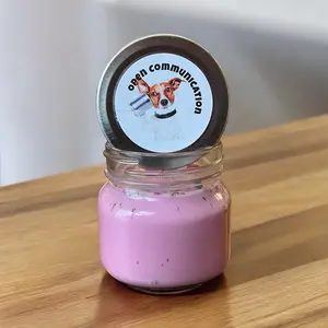 Open Communication Intention Candle