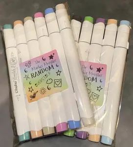Jumbo OVERSTOCK colors  Ohuhu Honolulu Marker Mystery Pack - Set of 6