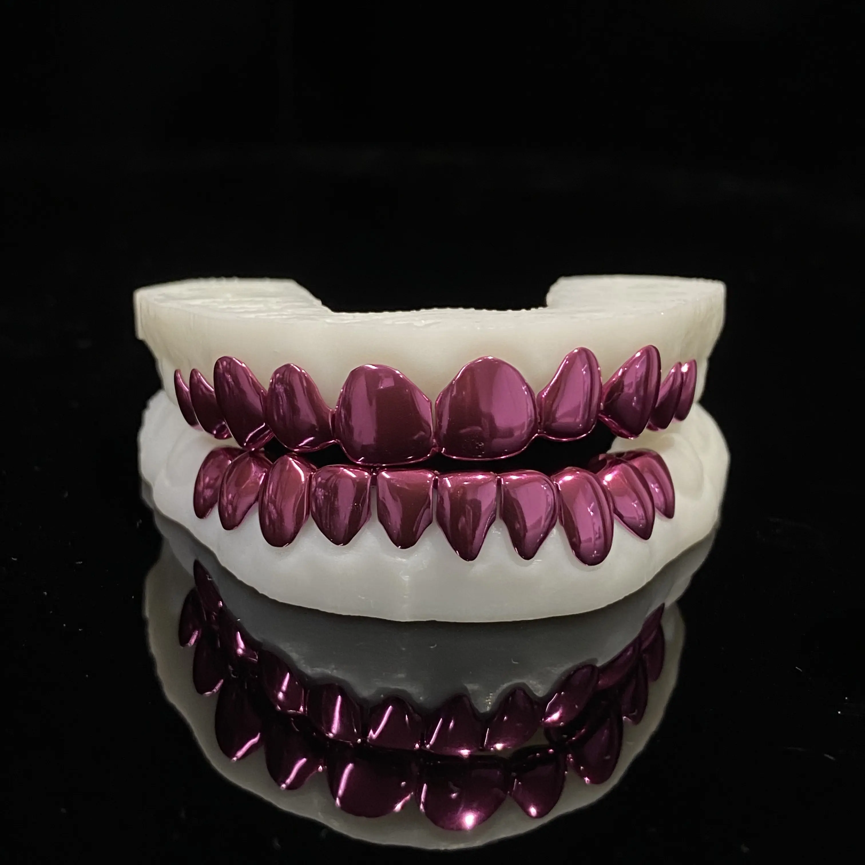 Custom 925 Silver Grillz, Top 8, Top 8.