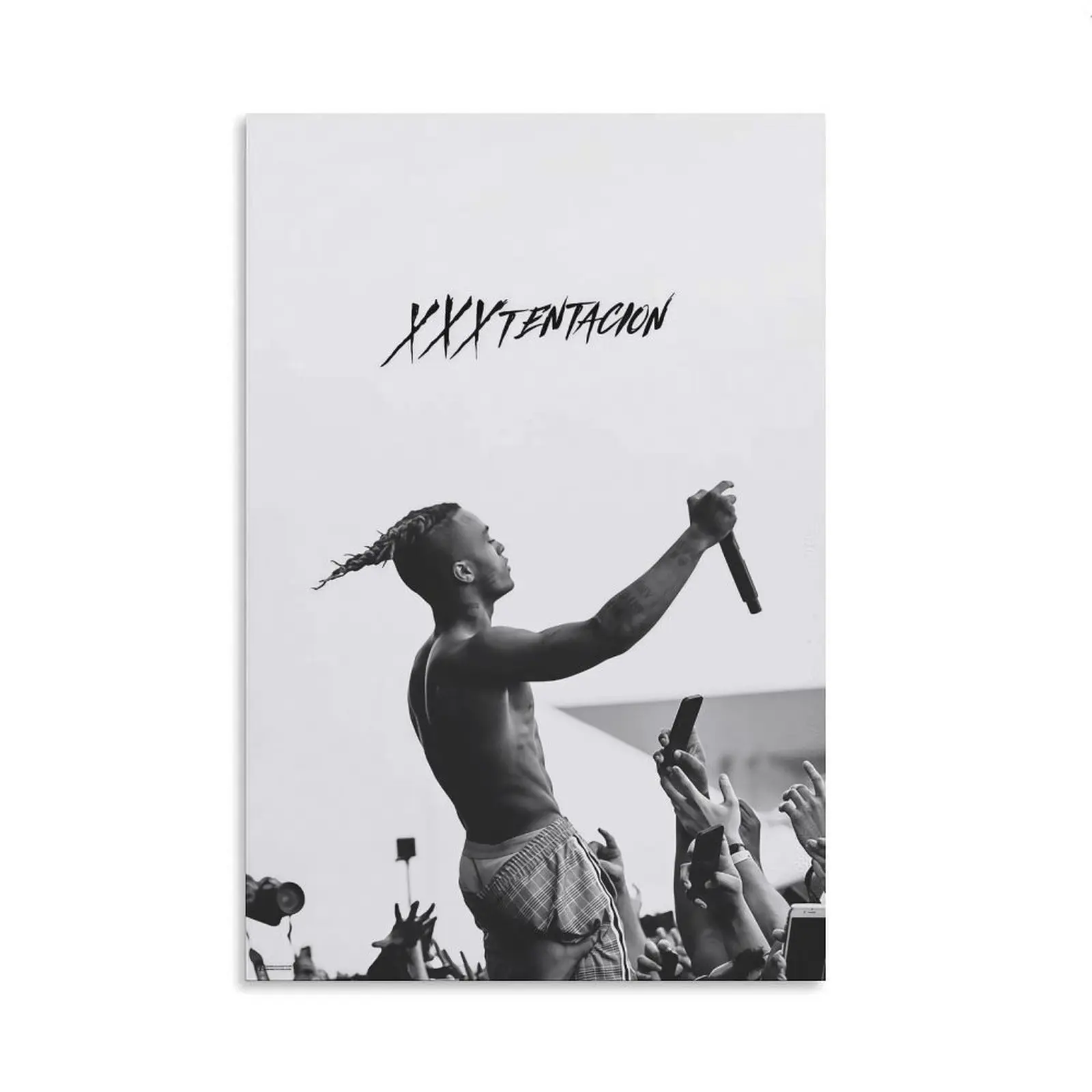 XXXtentacion Poster Live Concert XXXtentacion Merch Bad Vibes Forever XXX 17 Album Art Skins Trap Music Aesthetic