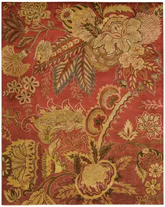 Nourison Home Jaipur JA43 Flame Transitional Tufted Rug