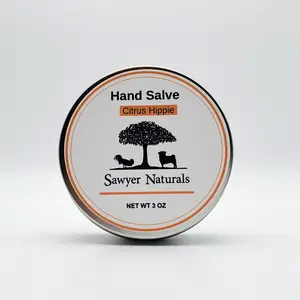 Hand Salve – Deep Repair for Dry Hands (Citrus Hippie) (3 oz)