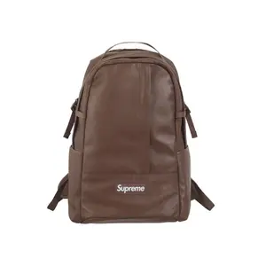 Leather Backpack Brown by StockX