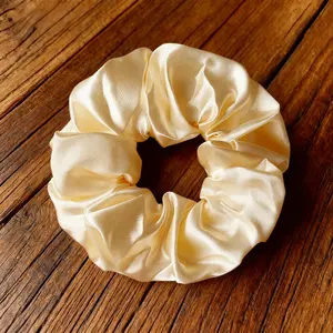 Women's Satin Scrunchies, Ultra Soft Than Silk, Large for All Hair Types, Day-Night Usable, Perfect Gift for Women