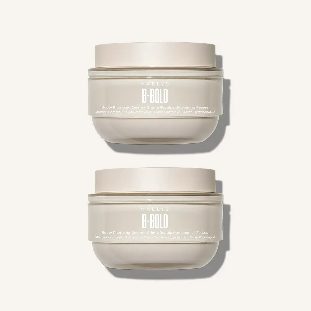 MAËLYS B-BOLD Volumizing Bum Mask x 2 | Hyaluronic Acid Plumping Mask
