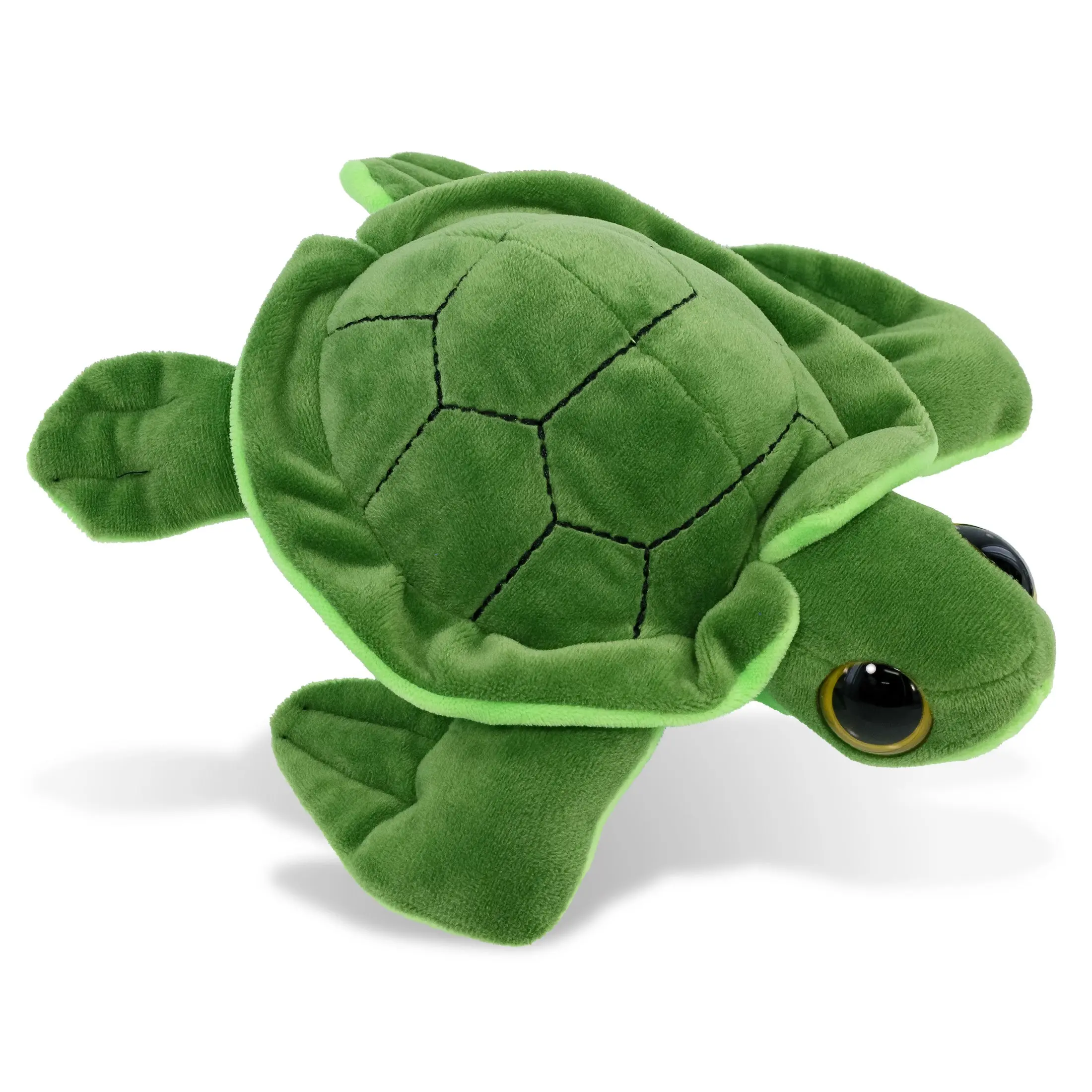 DOLLIBU 6 in Big Eye Nautical Sea Turtle Plush Toy, Cute Stuffed Animal, Huggable Stuffed Animal, Soft Polyester Toy for Kids, Ideal for Child Development, Couples Gift