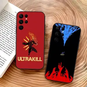 HOT U-ULTRAKILLs GAME Phone Case TPU Soft Skin-Friendly Cover For iPhone 11-17 Pro Max/Plus & Samsung Galaxy S23-S25