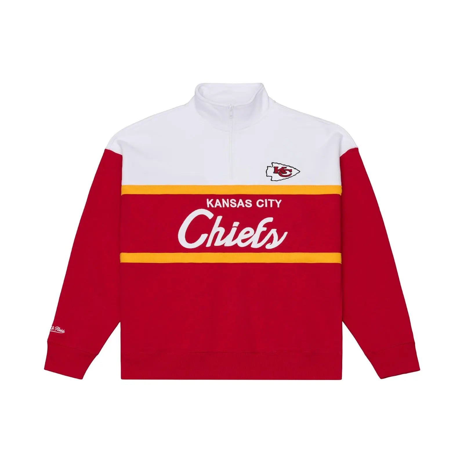 Women's Kansas City Chiefs Head Coach Quarter-Zip Pullover