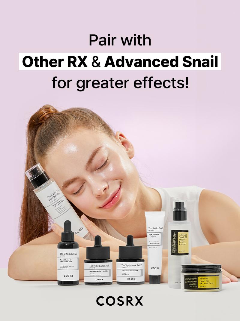 6 Peptide Serum texture and packaging