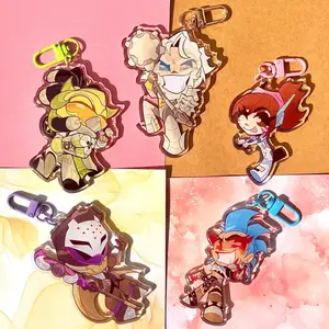 Overwatch Tank Keychains
