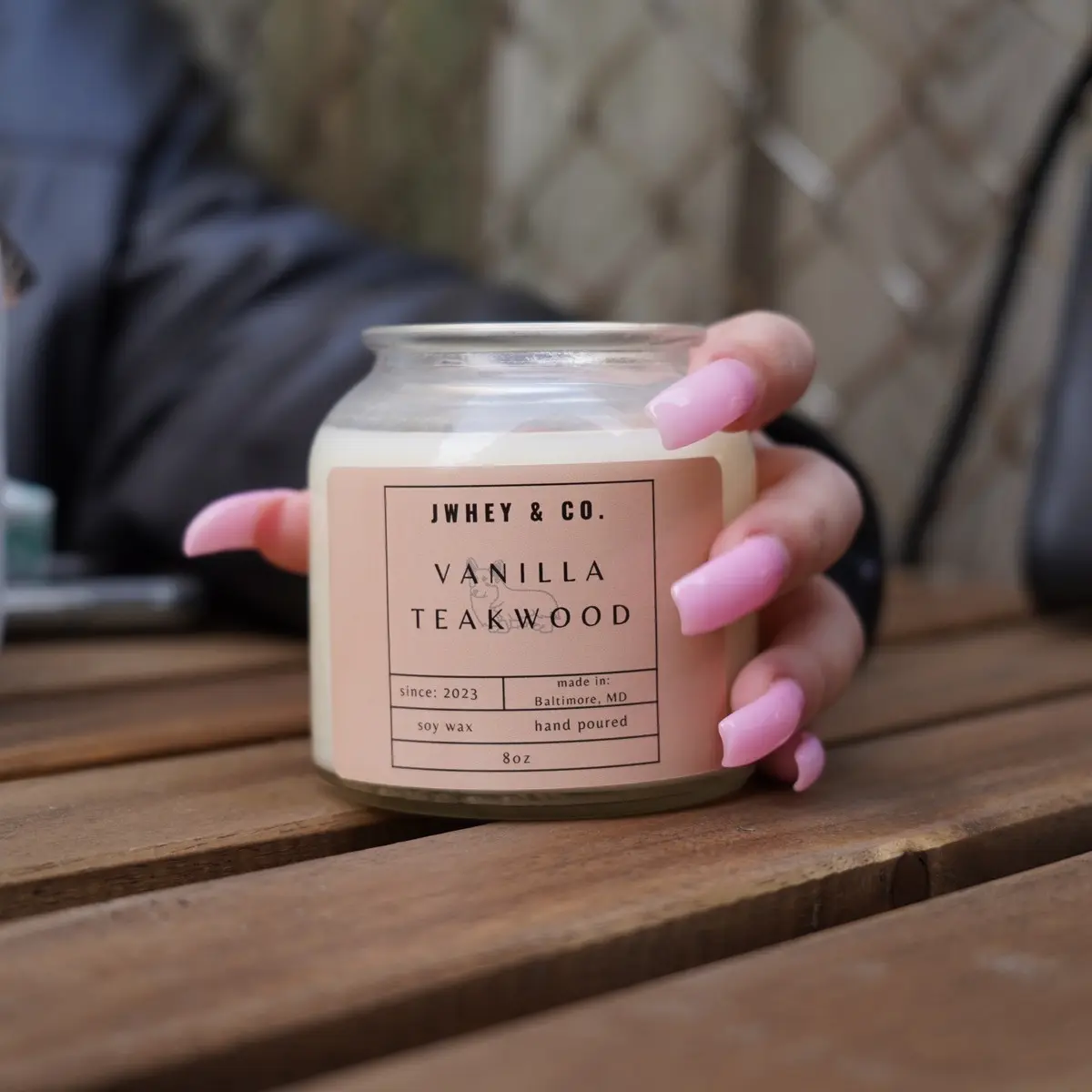 Vanilla Teakwood Candle