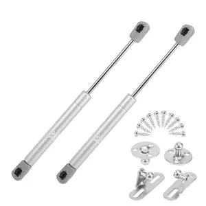2pcs 10Inch45N/10Lb Silver Tone Universal Gas Spring Shock Lift Supports Gas Struts for RV Car Boat