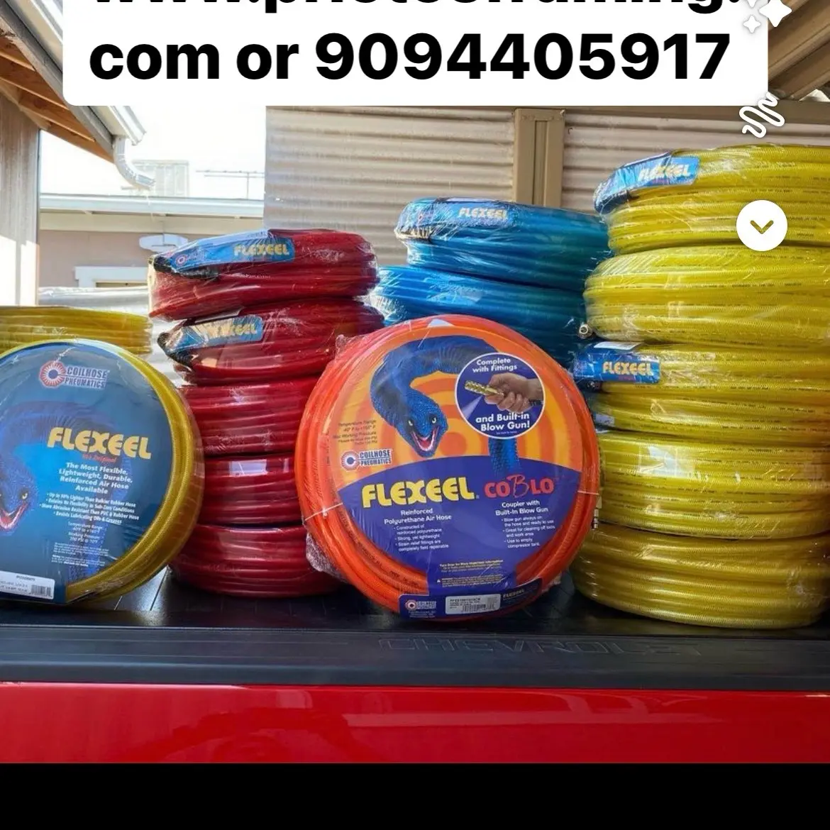 Coilhose flexeel 1/4”x100’