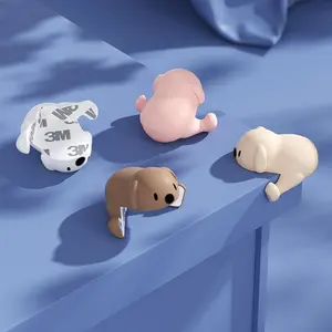 4pcs Desktop Anti-collision Corner Protective Sleeve Silicone Material Corner Table Corner Anti-collision Corner Protection Supplies Corner Protectors